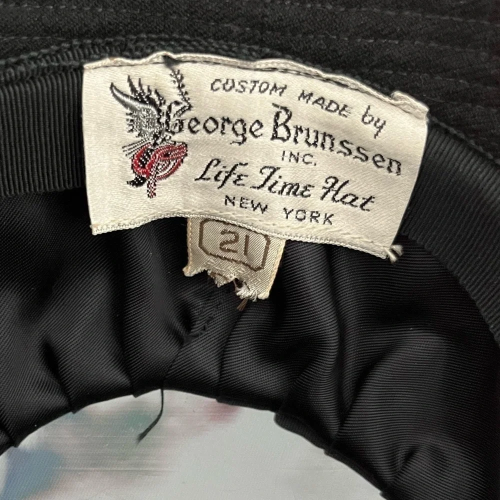 Vintage Military Artifact George Brunssen Inc Lifetime Hat - Picture 3 of 8